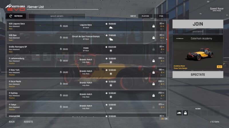 Assetto Corsa EVO Update 0.3 Will Introduce Multiplayer, Improved Physics, New Cars, Tracks & More – GTPlanet Assetto Corsa EVO Update 0.3 Will Introduce Multiplayer, Improved Physics, New Cars, Tracks & More – GTPlanet