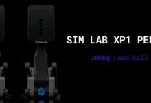 The new Sim Lab XP1 Pedal set